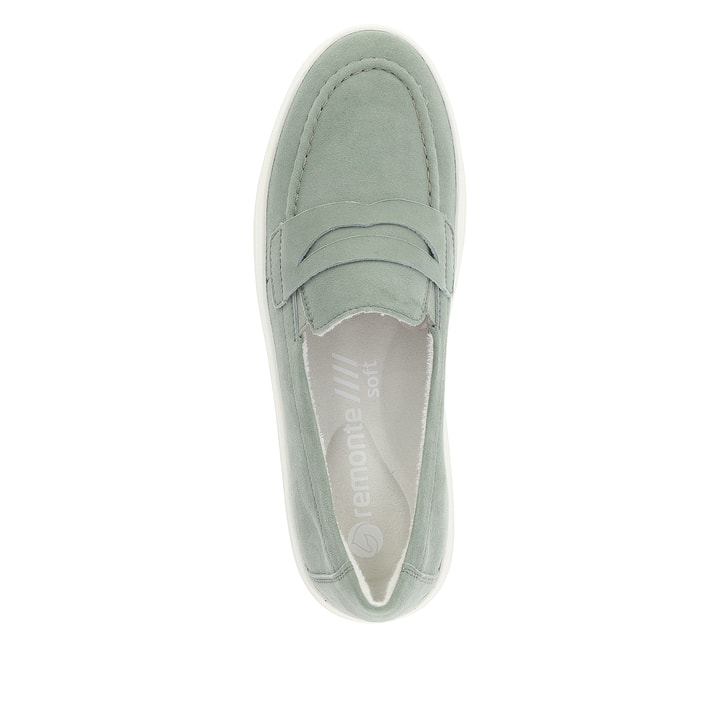 Remonte Artikelnummer D1C05-52 remonte Damen Slipper mintgrün Großer Ausverkauf