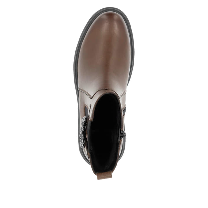 Remonte Artikelnummer D1W74-22 remonte Damen Chelsea Boots haselnussbraun Exklusivangebot