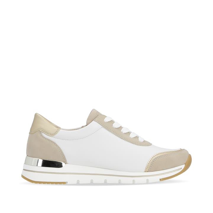 Remonte Artikelnummer R6709-80 remonte Damen Sneaker reinweiß-lehmbeige Exklusivangebot