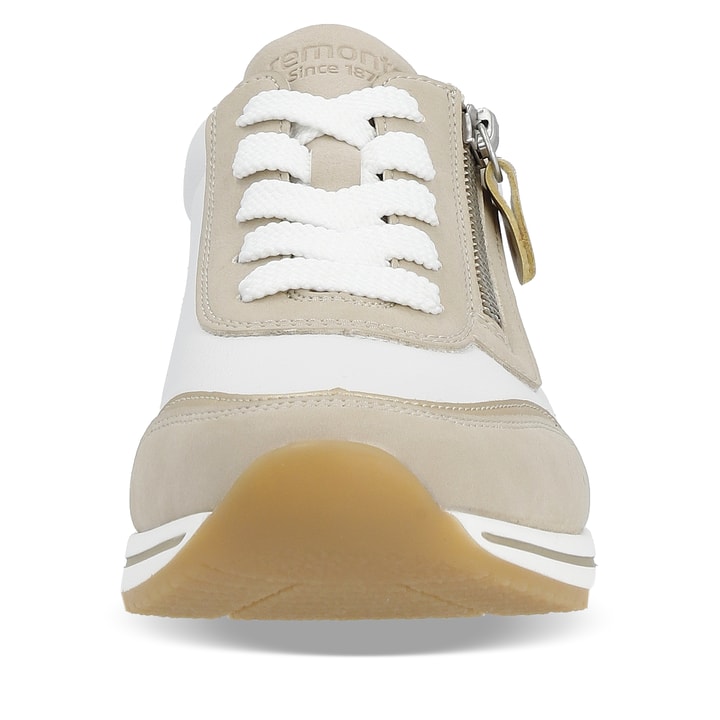 Remonte Artikelnummer R6709-80 remonte Damen Sneaker reinweiß-lehmbeige Exklusivangebot