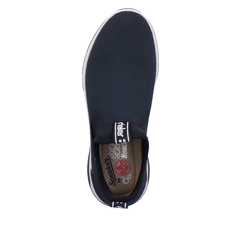 Rieker Artikelnummer M0053-14 Rieker Damen Slipper marineblau Kauf eins, bekomm eins gratis