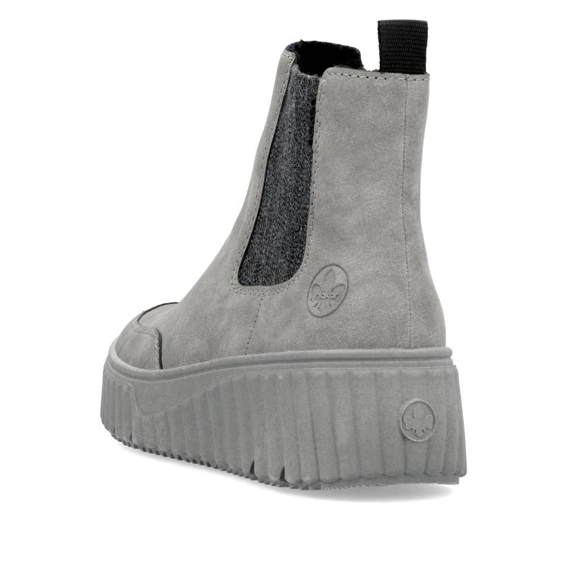Rieker Artikelnummer N2553-40 Rieker Damen Chelsea Boots mondgrau Tägliche Deals