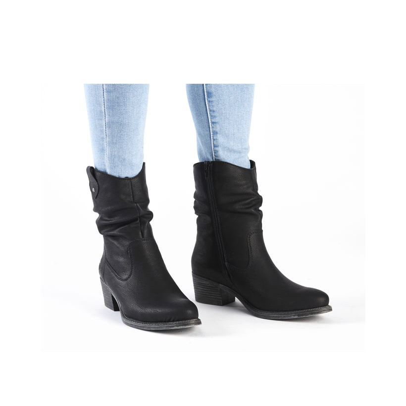 Rieker Artikelnummer 73170-00 Rieker Damen Stiefeletten nachtschwarz Riesige Ersparnisse