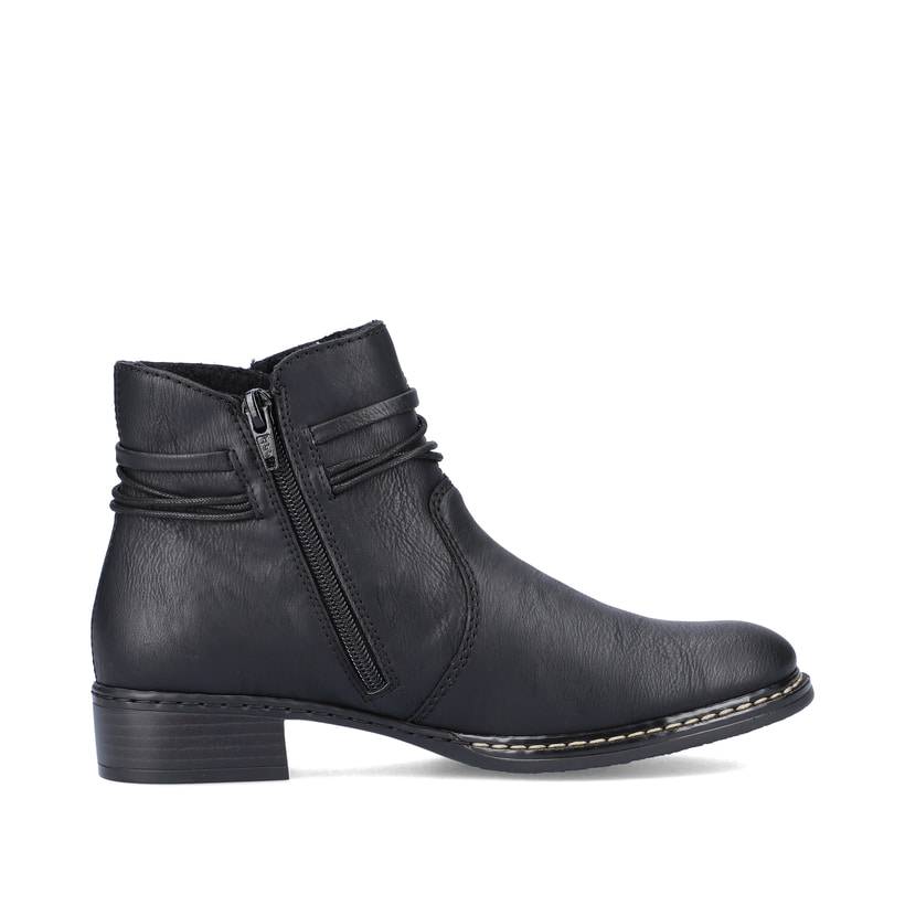 Rieker Artikelnummer 73488-00 Rieker Damen Stiefeletten tiefschwarz Letzte 3 Tage
