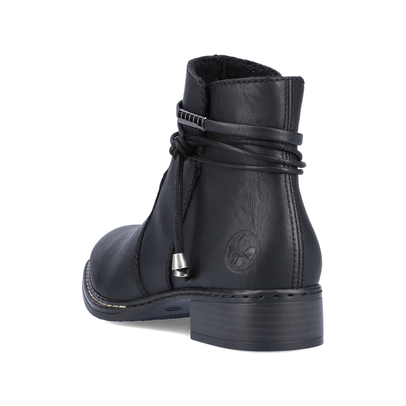 Rieker Artikelnummer 73488-00 Rieker Damen Stiefeletten tiefschwarz Letzte 3 Tage