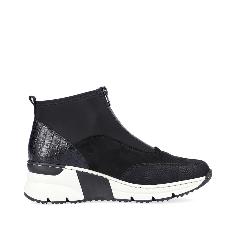 Rieker Artikelnummer N6352-00 Rieker Damen Sneaker High tiefschwarz Letzte 2 Tage