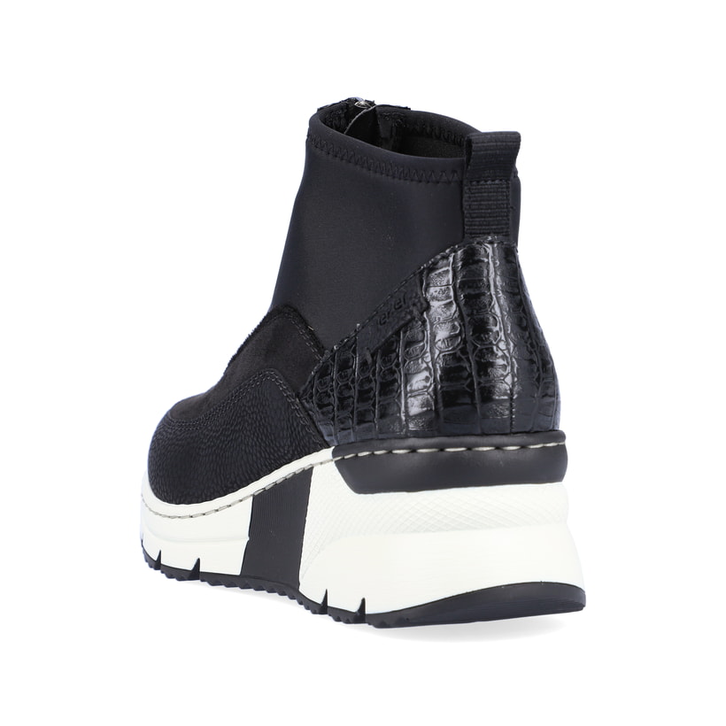 Rieker Artikelnummer N6352-00 Rieker Damen Sneaker High tiefschwarz Letzte 2 Tage