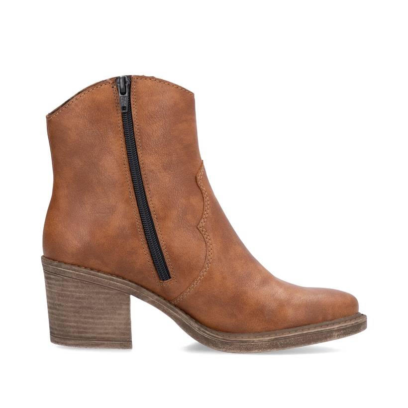 Rieker Artikelnummer Y1250-24 Rieker Damen Stiefeletten nougatbraun Letzter Tag