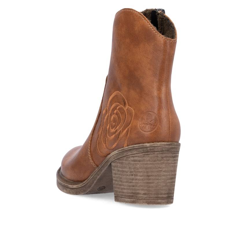 Rieker Artikelnummer Y1250-24 Rieker Damen Stiefeletten nougatbraun Letzter Tag