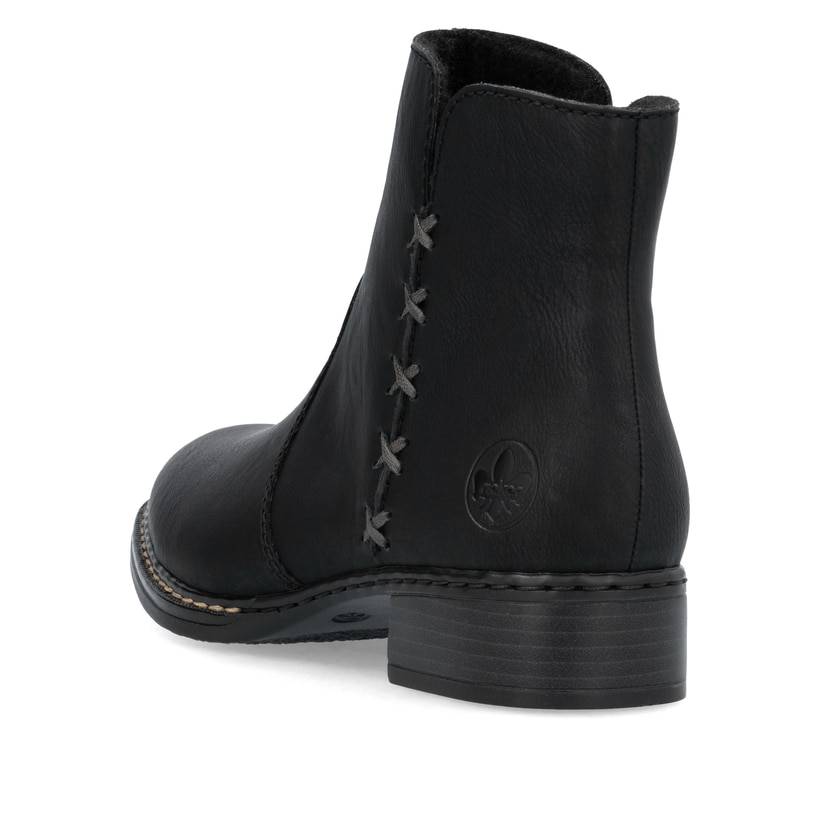 Rieker Artikelnummer 73475-00 Rieker Damen Stiefeletten graphitschwarz Bis zu 65% Rabatt