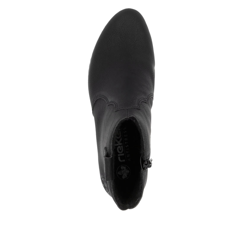 Rieker Artikelnummer Y0762-00 Rieker Damen Stiefeletten nachtschwarz Vierteljährliche Förderung