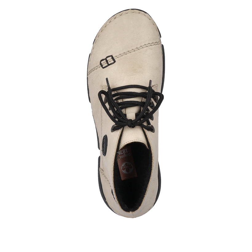 Rieker Artikelnummer 45902-60 Rieker Damen Schnürschuhe cremebeige Discount Store für neue Produkte