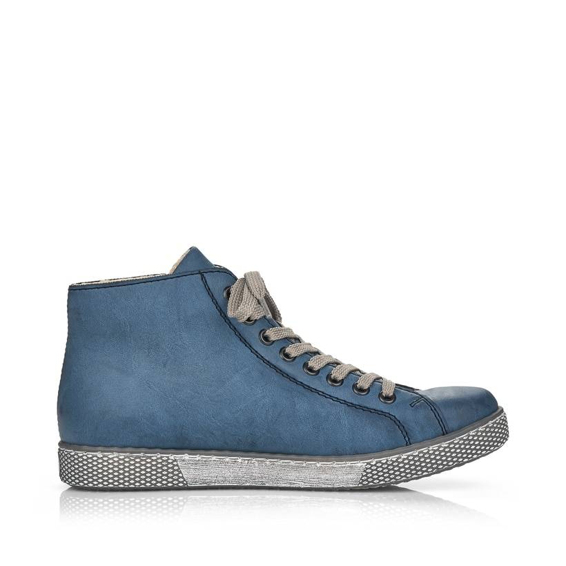 Rieker Artikelnummer Z1221-14 Rieker Damen Schnürschuhe azurblau Super Rabatt