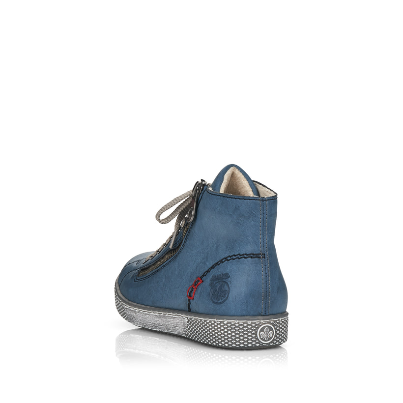Rieker Artikelnummer Z1221-14 Rieker Damen Schnürschuhe azurblau Super Rabatt