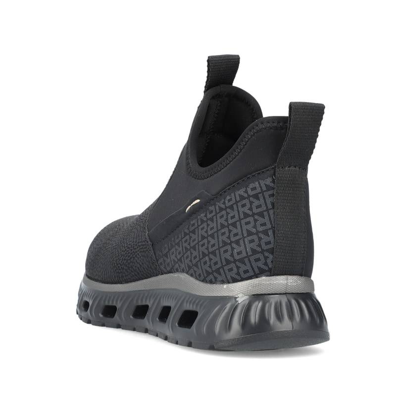 Rieker Artikelnummer M6053-00 Rieker Damen Slipper graphitschwarz Clearance-Verkauf