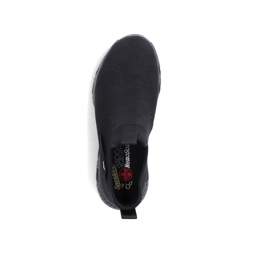 Rieker Artikelnummer M6053-00 Rieker Damen Slipper graphitschwarz Clearance-Verkauf