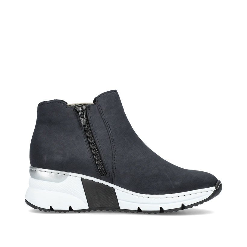 Rieker Artikelnummer X6361-14 Rieker Damen Chelsea Boots dunkelblau Kostenloser Versand international