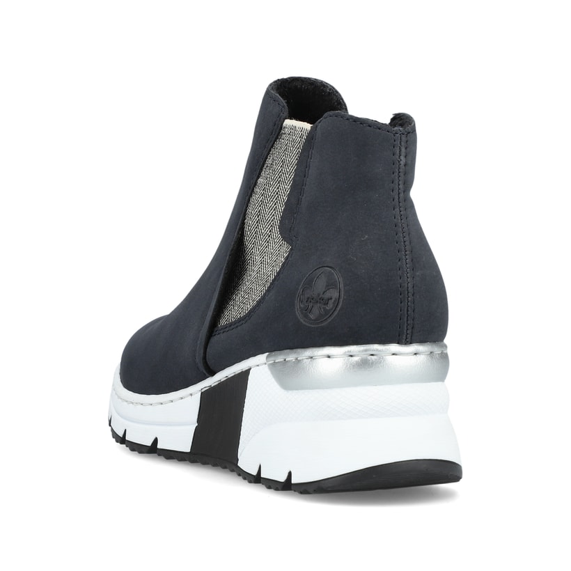 Rieker Artikelnummer X6361-14 Rieker Damen Chelsea Boots dunkelblau Kostenloser Versand international