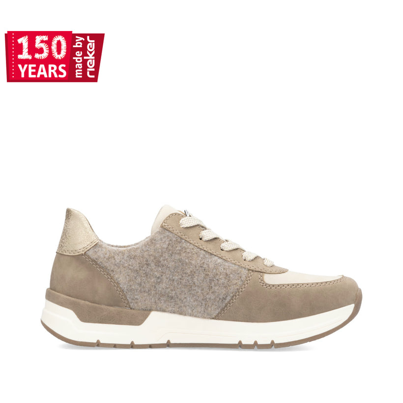 Rieker Artikelnummer 58902-64 Rieker Damen Sneaker Low braunbeige Fabrikladen