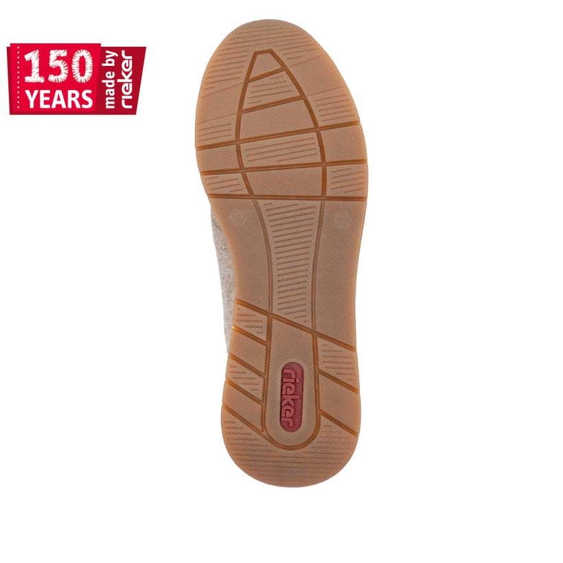 Rieker Artikelnummer 58902-64 Rieker Damen Sneaker Low braunbeige Fabrikladen