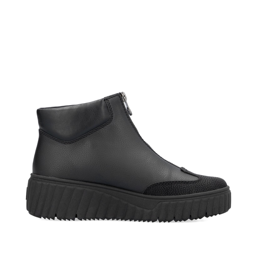 Rieker Artikelnummer N2551-00 Rieker Damen Kurzstiefel nachtschwarz Begrenzt auf 3 Tage