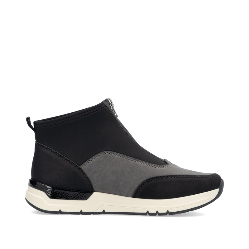 Rieker Artikelnummer 58956-00 Rieker Damen Slipper carbonschwarz Outlet