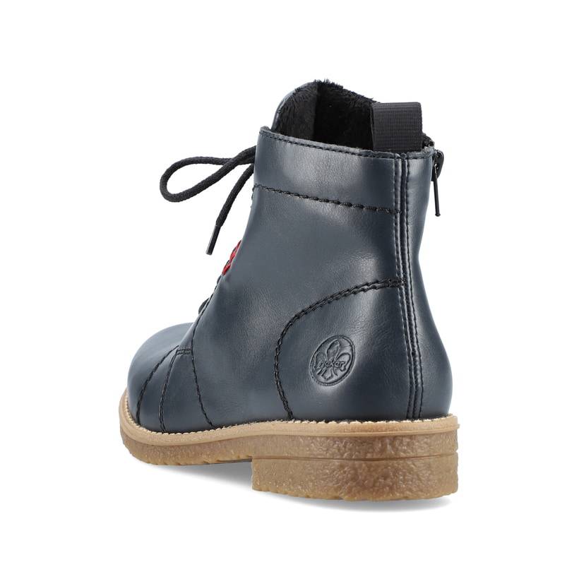 Rieker Artikelnummer 73500-14 Rieker Damen Schnürstiefel marineblau Auslauf