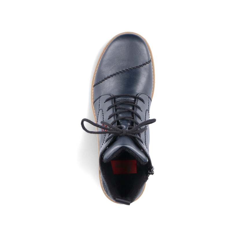 Rieker Artikelnummer 73500-14 Rieker Damen Schnürstiefel marineblau Auslauf