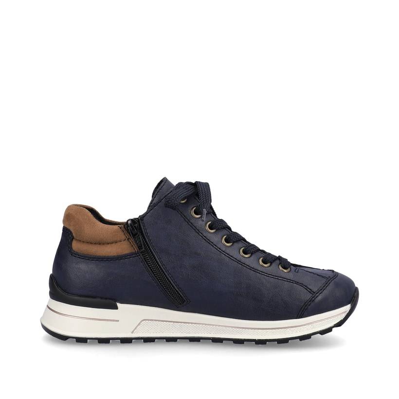 Rieker Artikelnummer N1400-14 Rieker Damen Sneaker Low pazifikblau-braun Verkauf