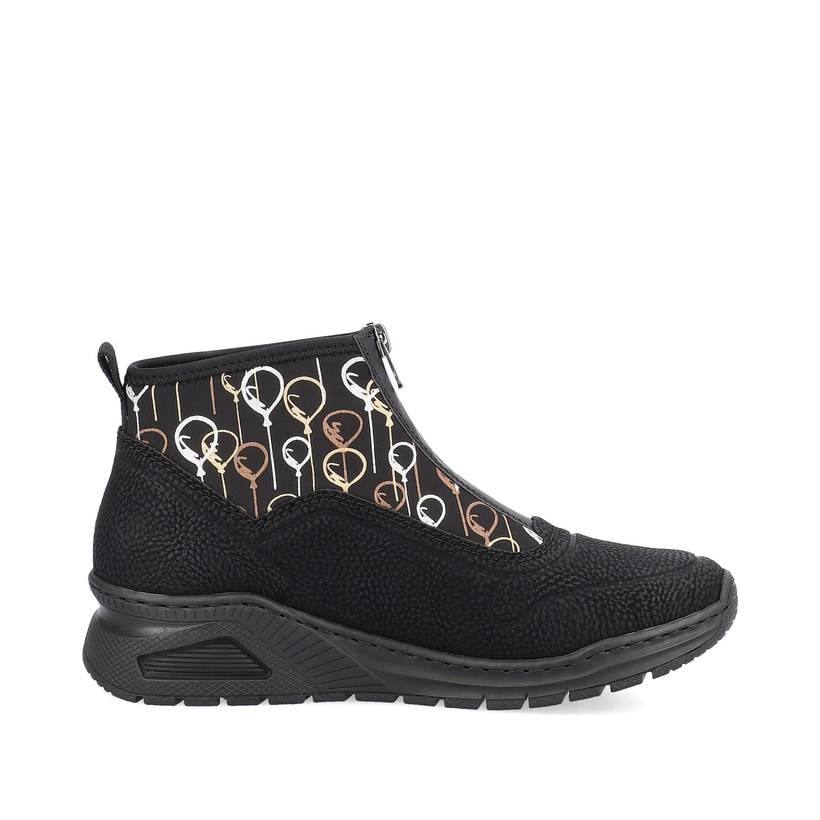 Rieker Artikelnummer M4953-00 Rieker Damen Sneaker High urbanschwarz im Angebot