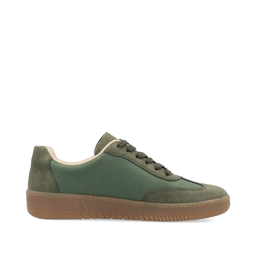 Rieker Artikelnummer M5512-54 Rieker Damen Sneaker Low kaktusgrün Schlussverkauf