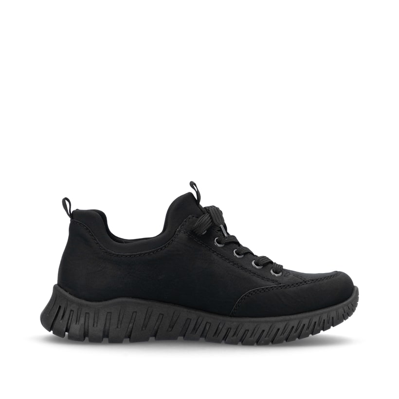 Rieker Artikelnummer M5352-00 Rieker Damen Slipper graphitschwarz Günstiger Verkauf
