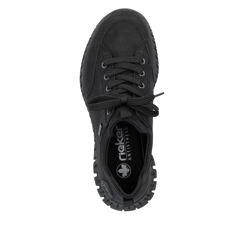 Rieker Artikelnummer M5352-00 Rieker Damen Slipper graphitschwarz Günstiger Verkauf