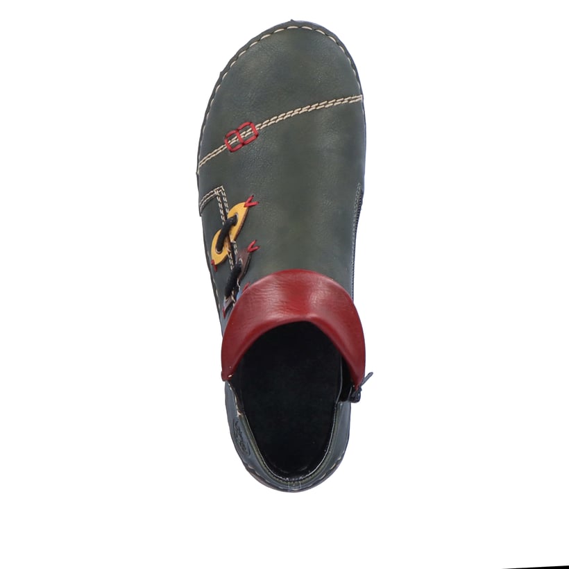 Rieker Artikelnummer 72581-54 Rieker Damen Slipper olivgrün Blitzverkäufe