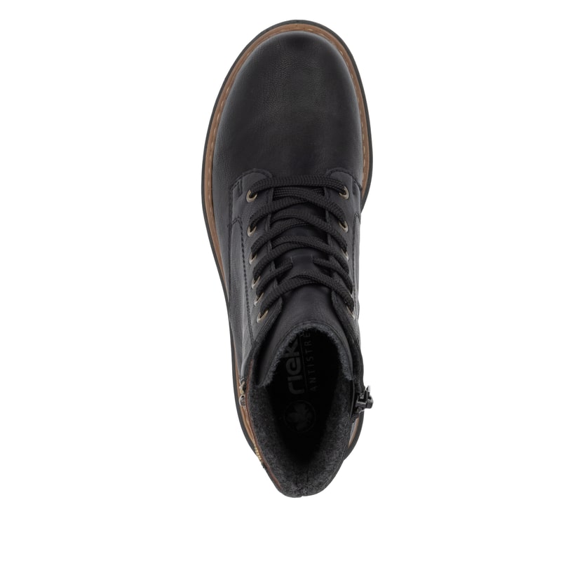 Rieker Artikelnummer 72617-00 Rieker Damen Biker Boots nachtschwarz Limitierter Zeitrabatt