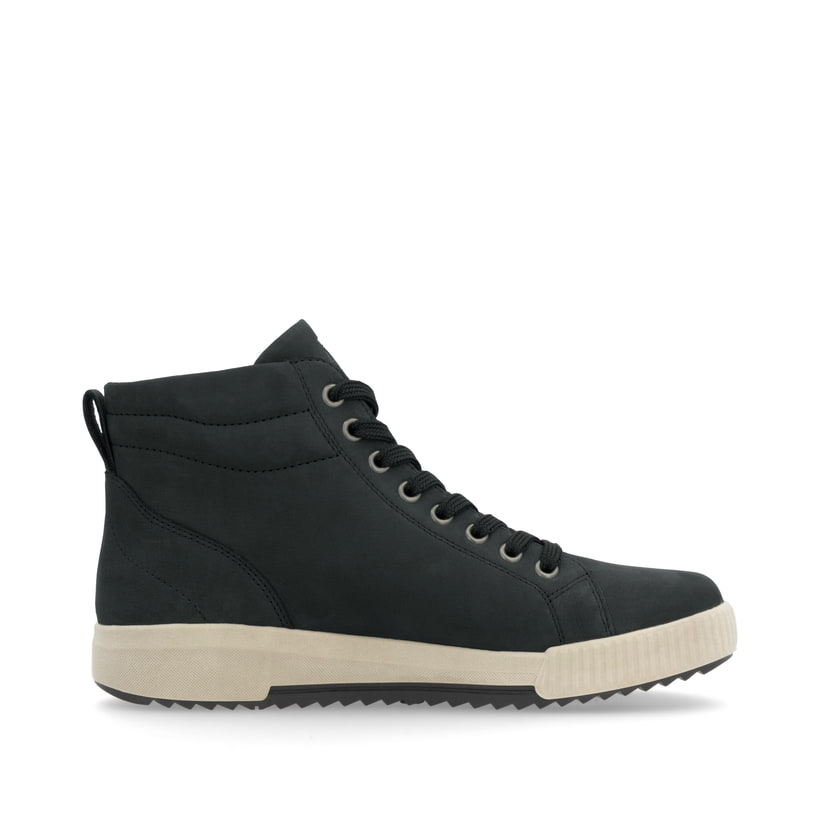 Rieker Artikelnummer W0164-14 Rieker Damen Sneaker High graublau Sonderangebot