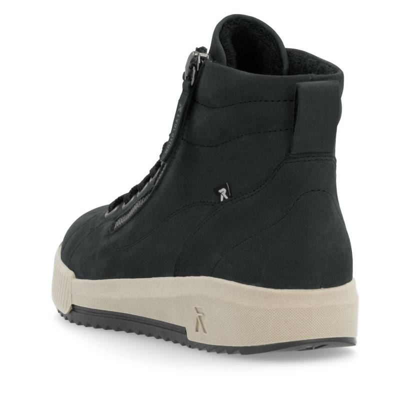 Rieker Artikelnummer W0164-14 Rieker Damen Sneaker High graublau Sonderangebot