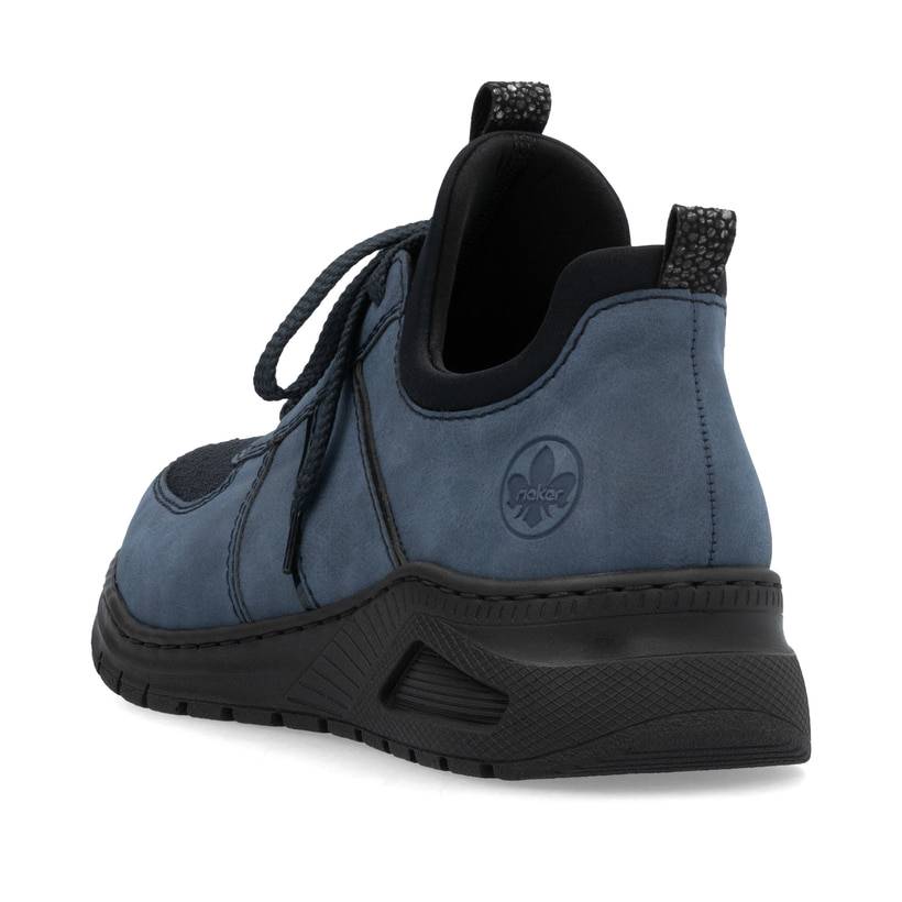 Rieker Artikelnummer M4970-14 Rieker Damen Slipper pazifikblau Rabatt