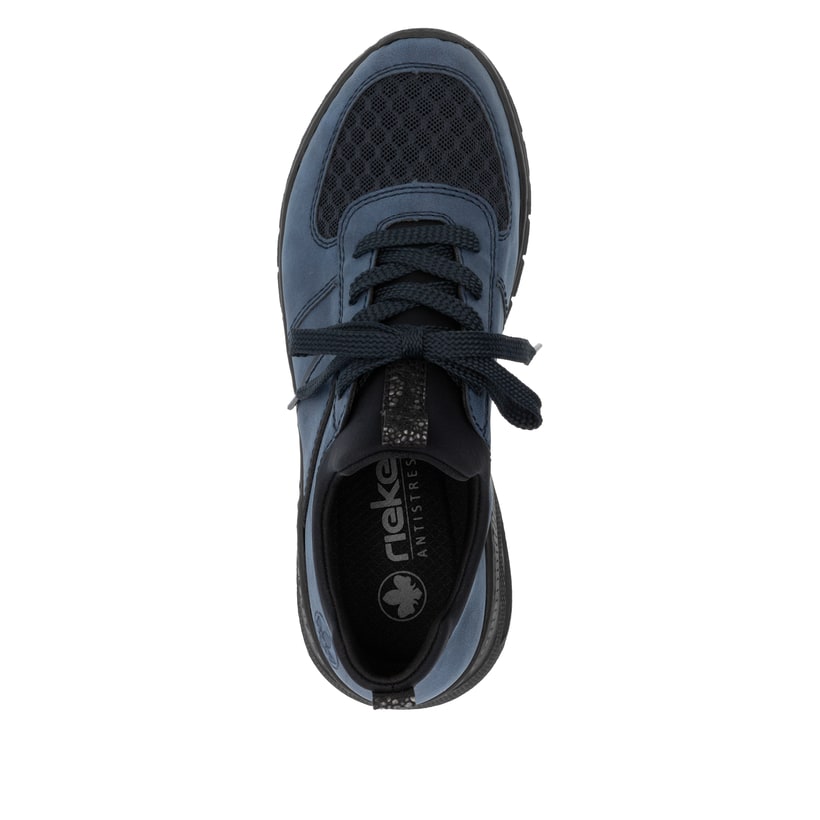 Rieker Artikelnummer M4970-14 Rieker Damen Slipper pazifikblau Rabatt