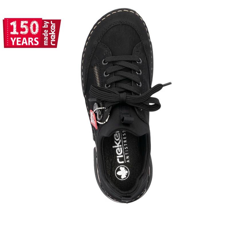 Rieker Artikelnummer 45973-00 Rieker Damen Slipper nachtschwarz Günstig kaufen