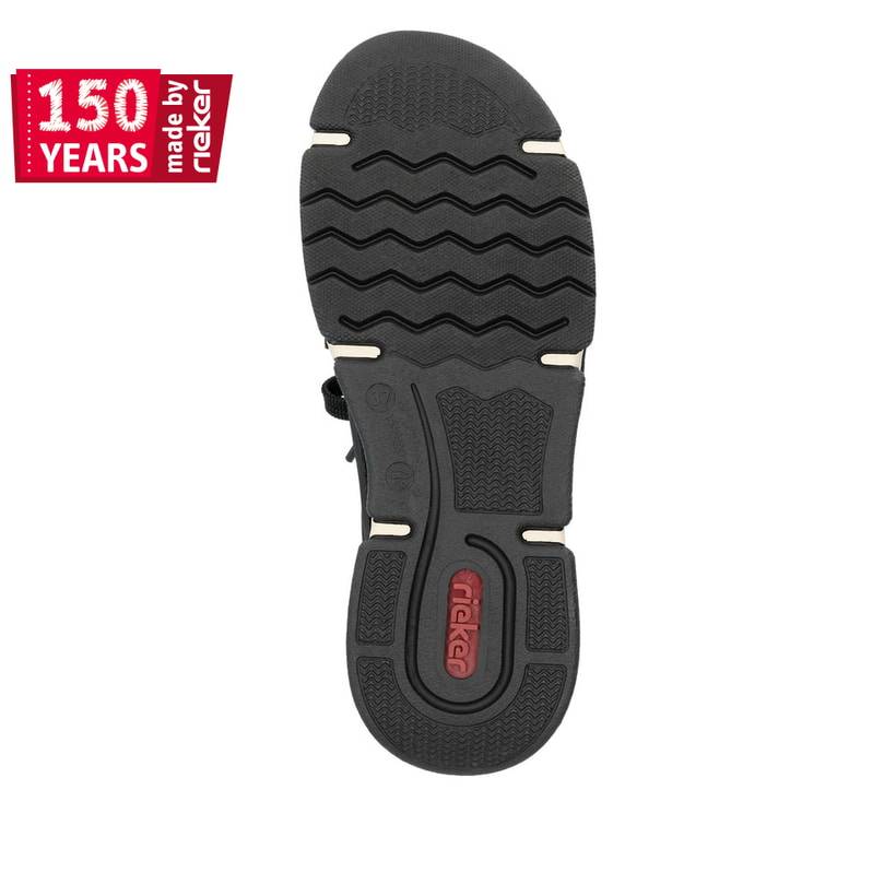 Rieker Artikelnummer 45973-00 Rieker Damen Slipper nachtschwarz Günstig kaufen