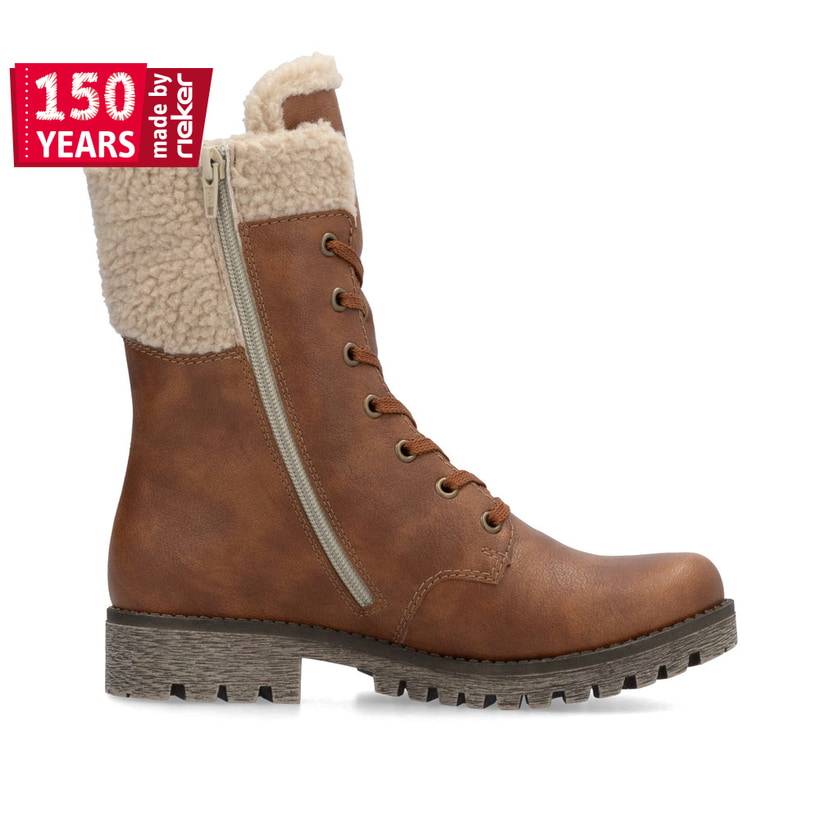 Rieker Artikelnummer 78522-24 Rieker Damen Stiefeletten nougatbraun Versandkostenfrei