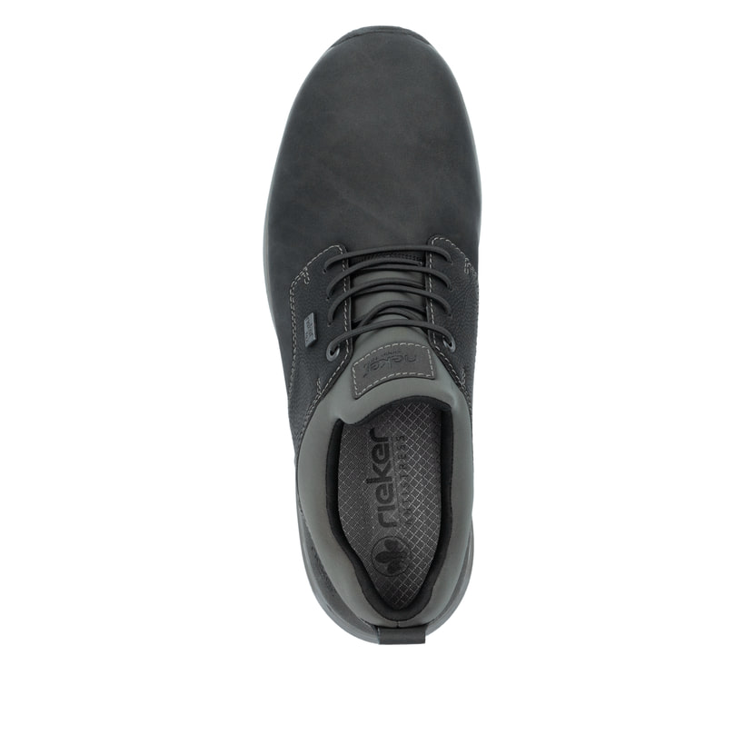 Rieker Artikelnummer B1052-00 Rieker Herren Slipper graphitschwarz Großer Ausverkauf