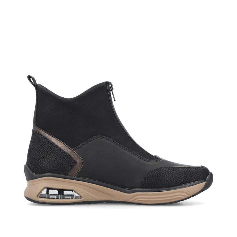 Rieker Artikelnummer M5656-00 Rieker Damen Stiefeletten stahlschwarz Exklusivangebot