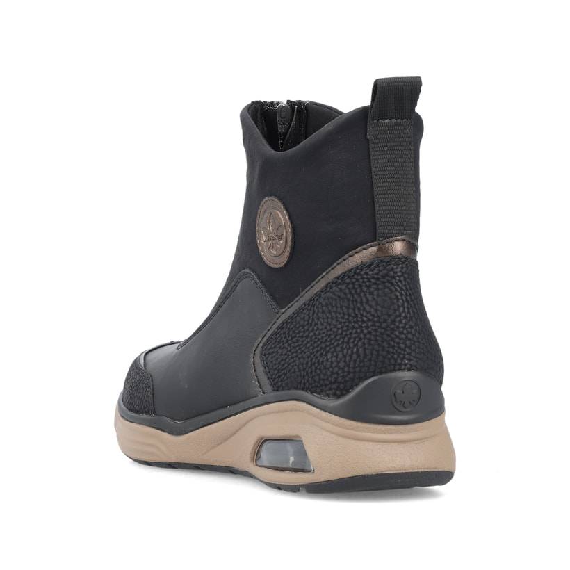 Rieker Artikelnummer M5656-00 Rieker Damen Stiefeletten stahlschwarz Exklusivangebot