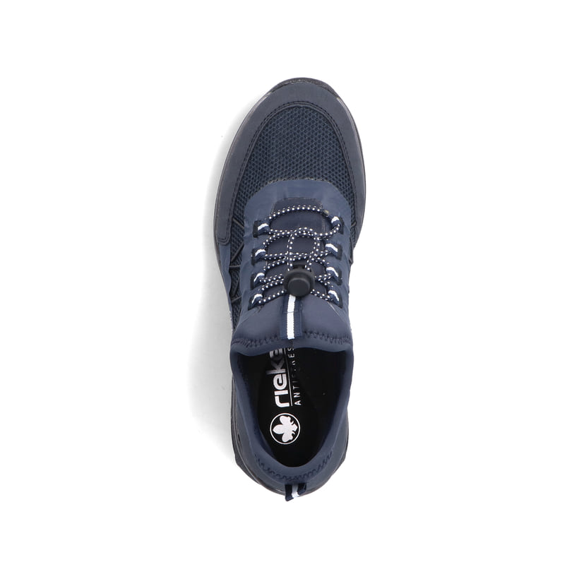 Rieker Artikelnummer M5658-14 Rieker Damen Slipper californiablau Preisnachlass