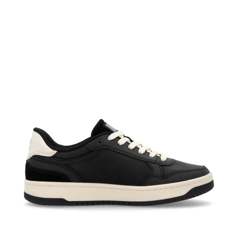 Rieker Artikelnummer W1900-00 Rieker Damen Sneaker Low urbanschwarz-weiß Jubiläumsangebot
