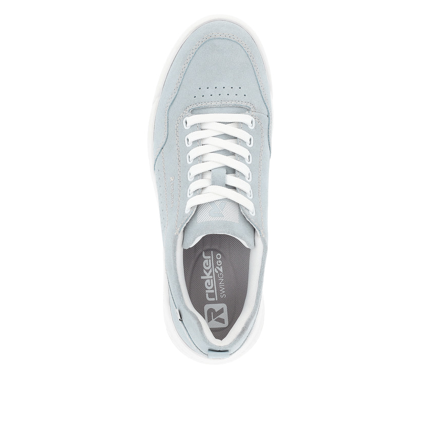 Rieker Artikelnummer W1101-12 Rieker Damen Sneaker Low steel blue Top Angebot