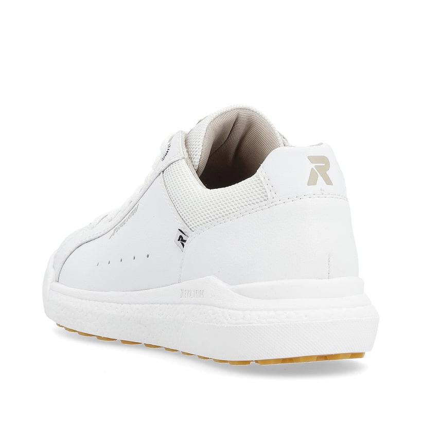 Rieker Artikelnummer U1100-80 Rieker Herren Sneaker Low pearl white Neueste Mode
