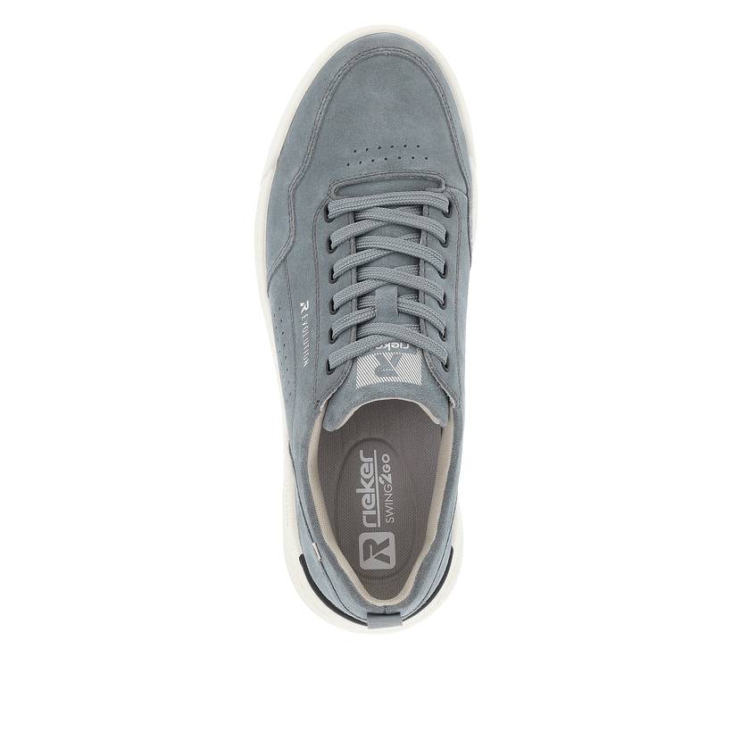 Rieker Artikelnummer U1101-14 Rieker Herren Sneaker Low steel blue Räumungsverkauf